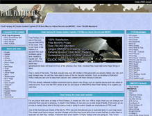 Tablet Screenshot of ffxi-fantasy.tault.com